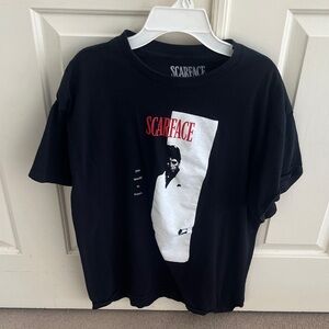 Scarface Black Graphic T-Shirt